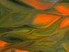 Tiina Moore - Orange Green, Digital Print